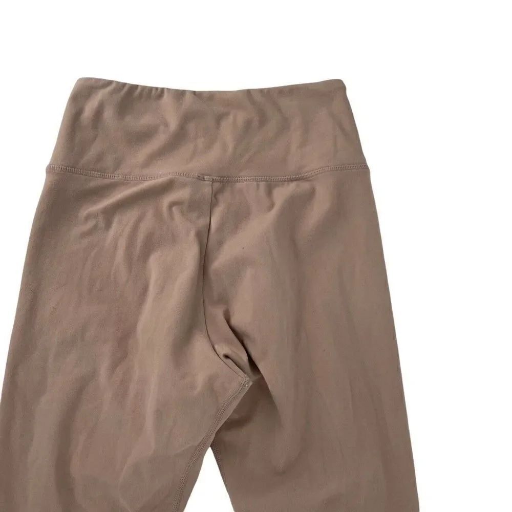 Gymshark Leggings High Rise Size XS Moisture Management Blush Pink Active Wear - Picture 6 of 9